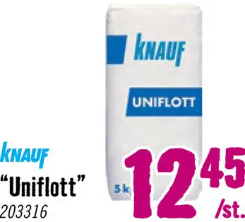 Aanbieding: KNAUF Uniflott sterke voegenvuller 5 kg