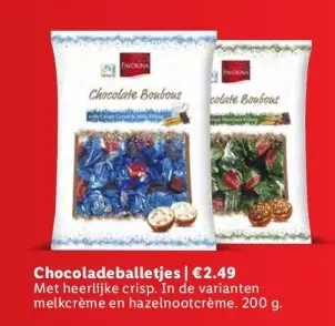 Aanbieding: Chocoladeballetjes