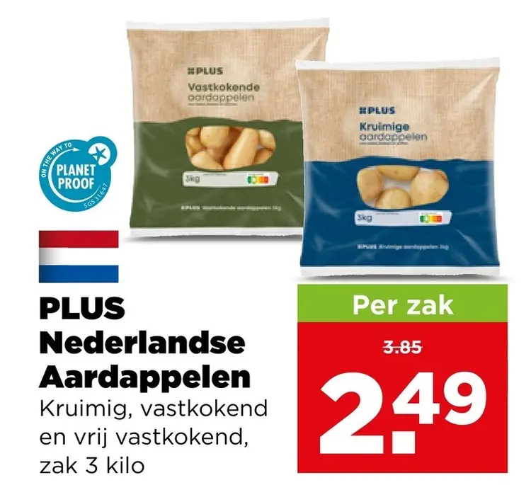 Aanbieding: PLUS Nederlandse Aardappelen