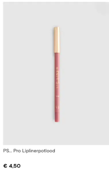 Promotie: Liplinerpotlood