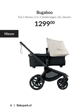 Aanbieding: Bugaboo Fox 5 Renew Complete Kinderwagen