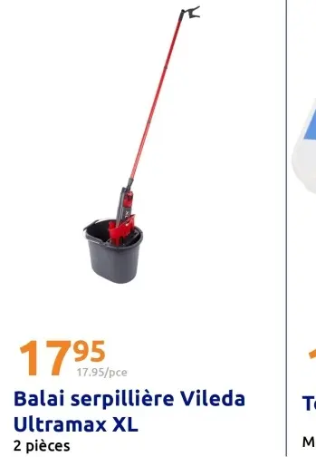 Offre: Balai serpillère Vileda Ultramax XL