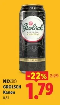 Aanbieding: Grolsch Kanon