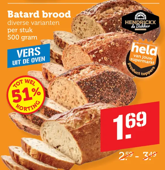 Aanbieding: Batard brood