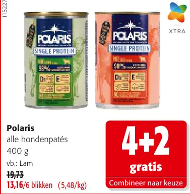 Promotie: Polaris alle hondenpatés