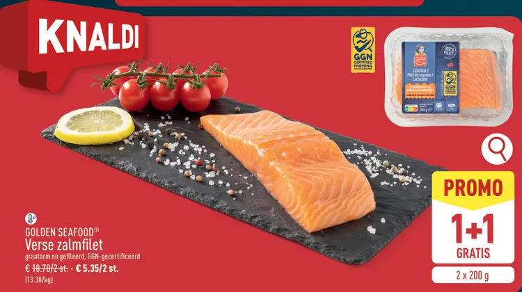 Promotie: Verse zalmfilet
