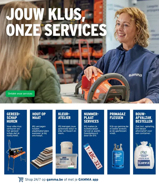 Promotie: Gamma Services