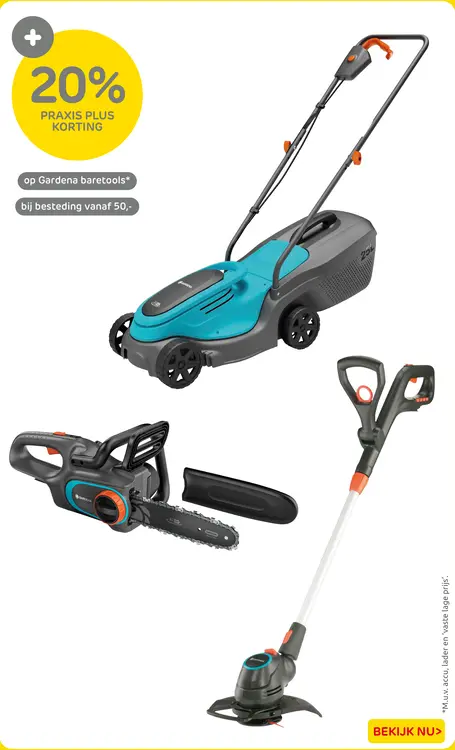Aanbieding: Gardena baretools