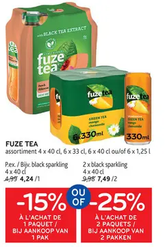 Offre: Fuze Tea