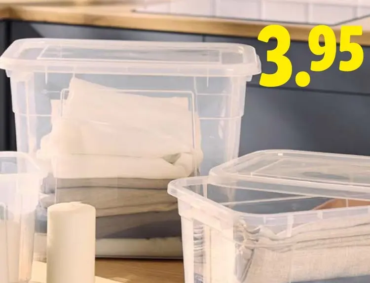 Promotie: Opbergbox met deksel