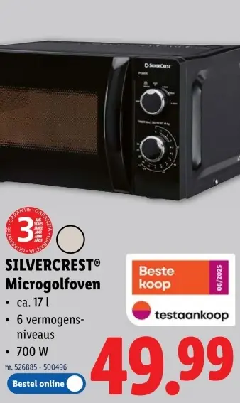 Promotie: Microgolfoven