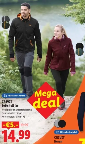 Aanbieding: Softshell jas