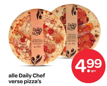 Aanbieding: Daily Chef verse pizza's