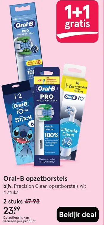 Aanbieding: Oral-B opzetborstels