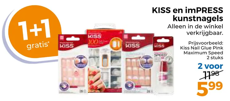 Aanbieding: KISS en imPRESS kunstnagels