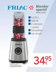 Offre: Blender sportif