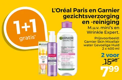 Aanbieding: Gezichtsverzorging en -reiniging