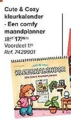 Promotie: Cute & Cozy Kleurkalander 