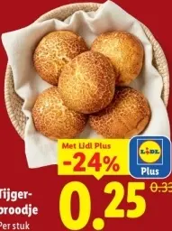 Aanbieding: Tijgerbroodje