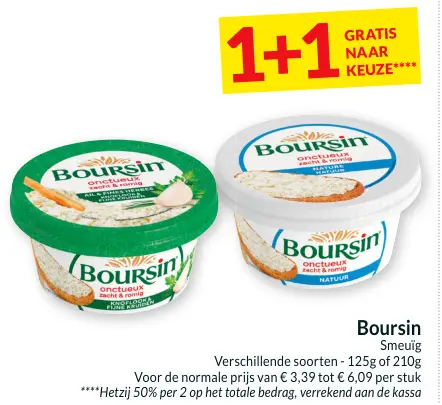 Promotie: Boursin