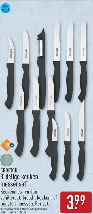 Aanbieding: Keukenmessenset