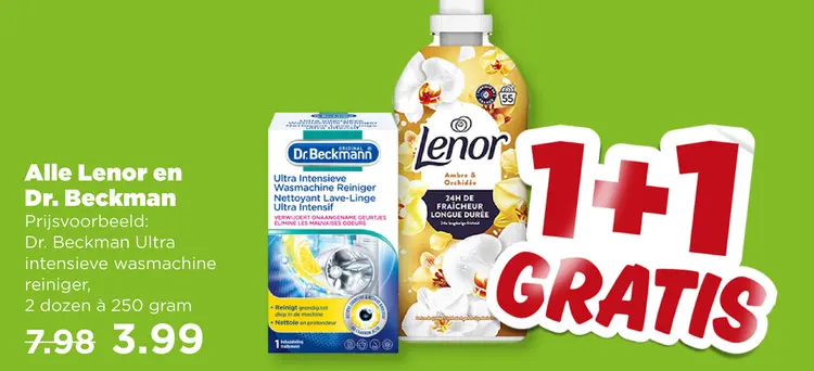 Aanbieding: Alle Lenor en Dr. Beckman