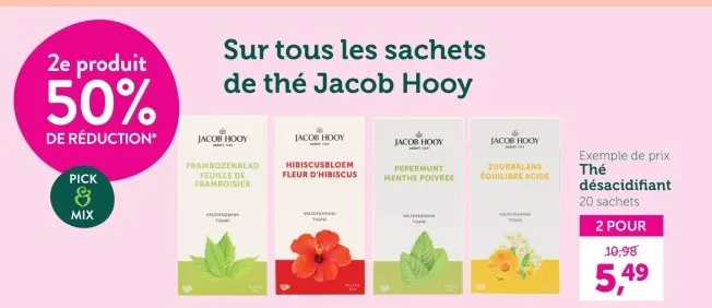 Offre: Thé désacidifiant