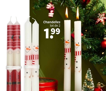 Offre: Chandelles