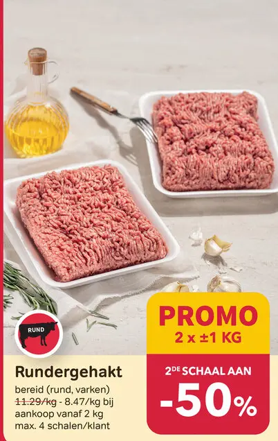 Promotie: Rundergehakt