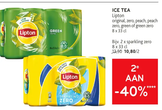 Promotie: Ice tea