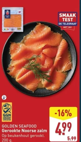 Aanbieding: Gerookte Noorse zalm