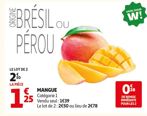 Offre: Mangue