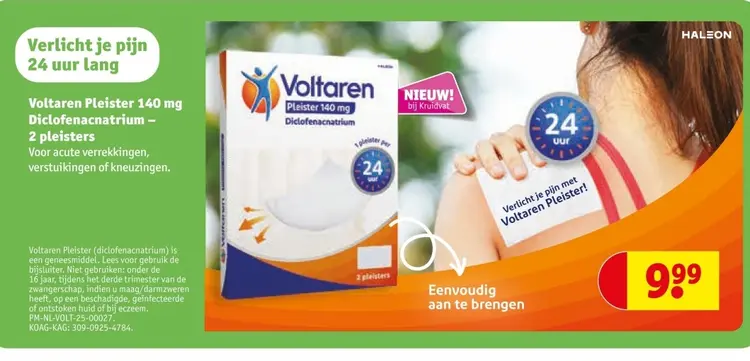 Aanbieding: Voltaren Pleister 140 mg Diclofenacnatrium