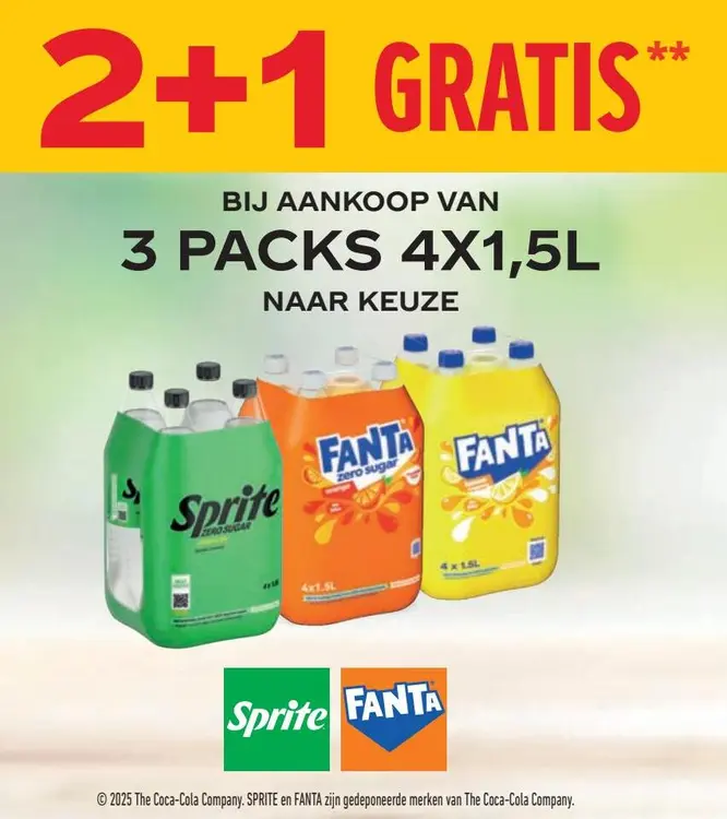 Aanbieding: Sprite and Fanta