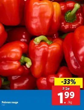 Offre: Poivron rouge