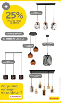 Aanbieding: hanglampen