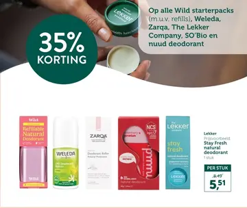 Aanbieding: Stay Fresh natural deodorant