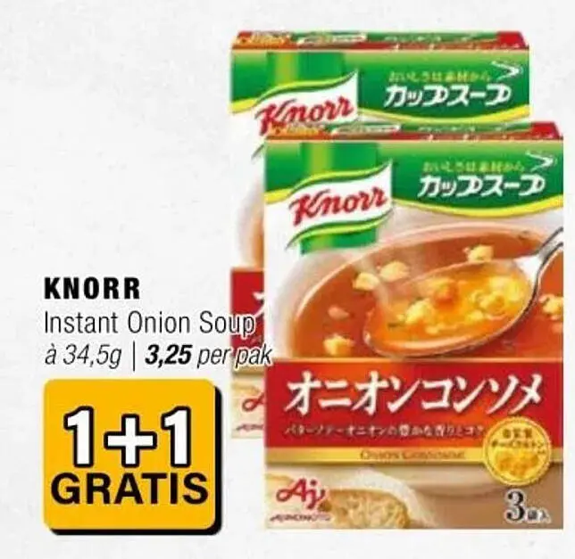 Aanbieding: Instant Onion Soup