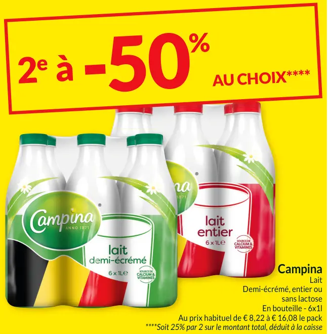 Offre: Lait