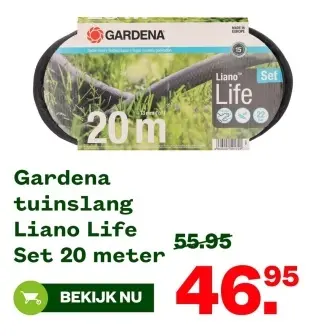 Aanbieding: Gardena tuinslang Liano Life Set