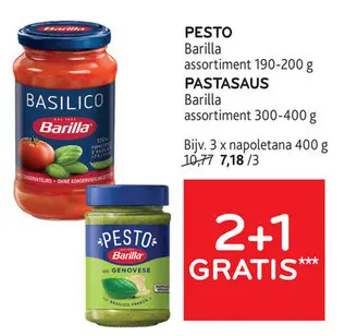 Aanbieding: Pesto, pastasaus