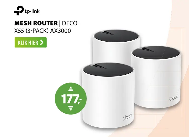 Aanbieding: Mesh router | Deco x55 ax3000