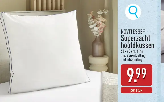 Promotie: Superzacht hoofdkussen