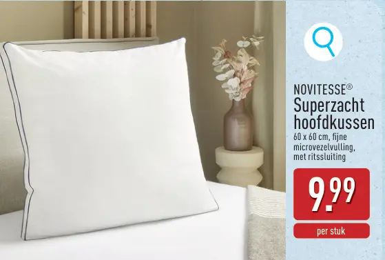 Promotie: Superzacht hoofdkussen