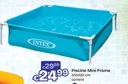 Offre: Intex Piscine Mini Frame L 122 x Lg 122 cm