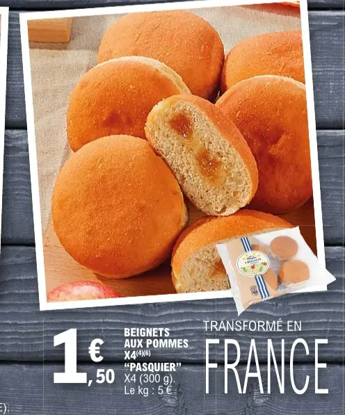 Offre: Beignets aux pommes