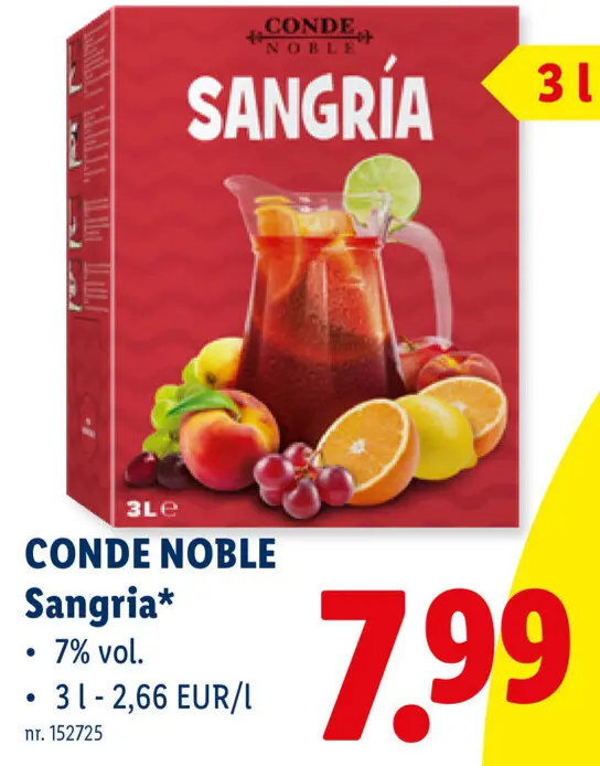 Promotie: Sangria