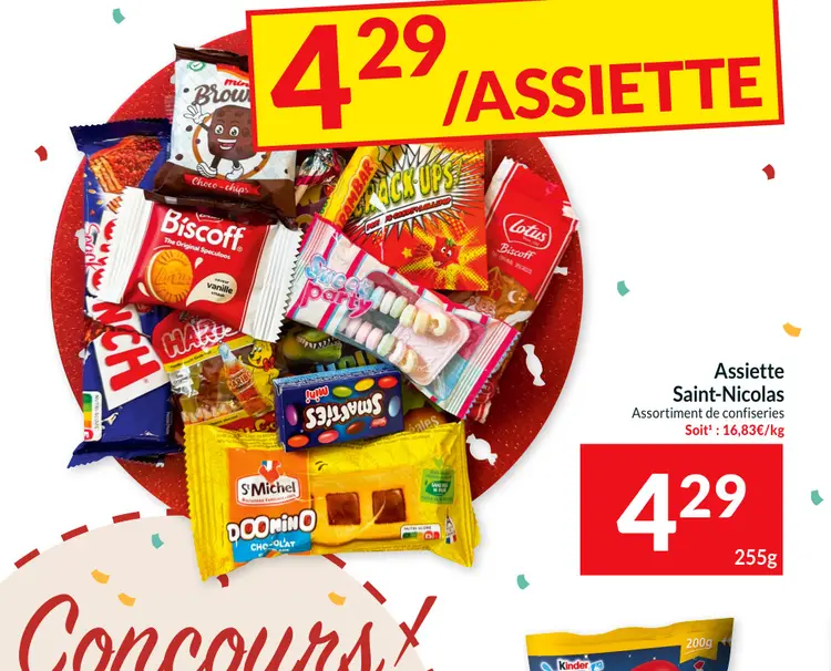 Offre: Assiette Saint-Nicolas
