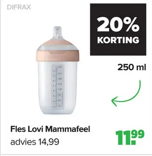 Aanbieding: Fles Lovi Mammafeel