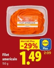 Aanbieding: Filet americain